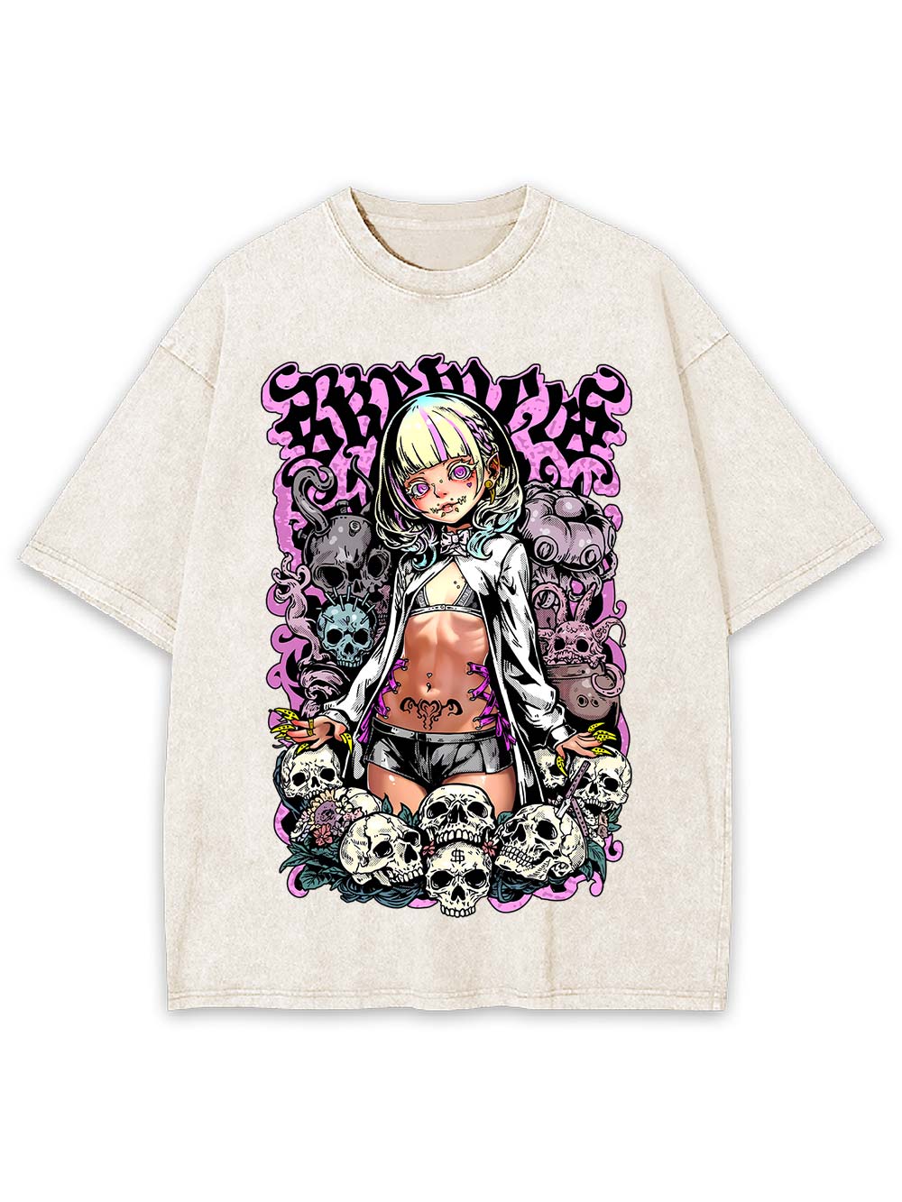 Queen of Chaos Washed Tshirt