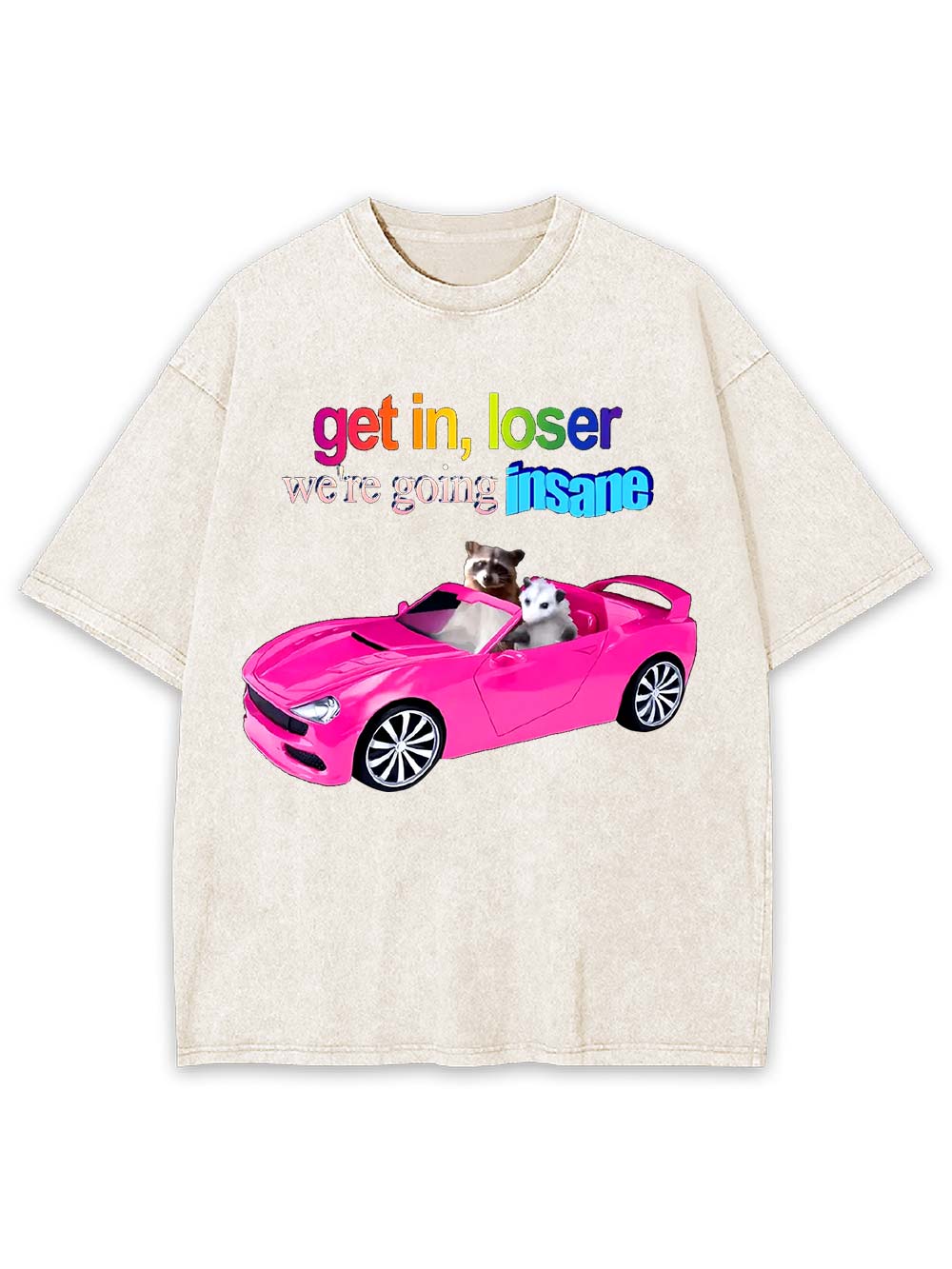Get in, Loser Washed Tshirt