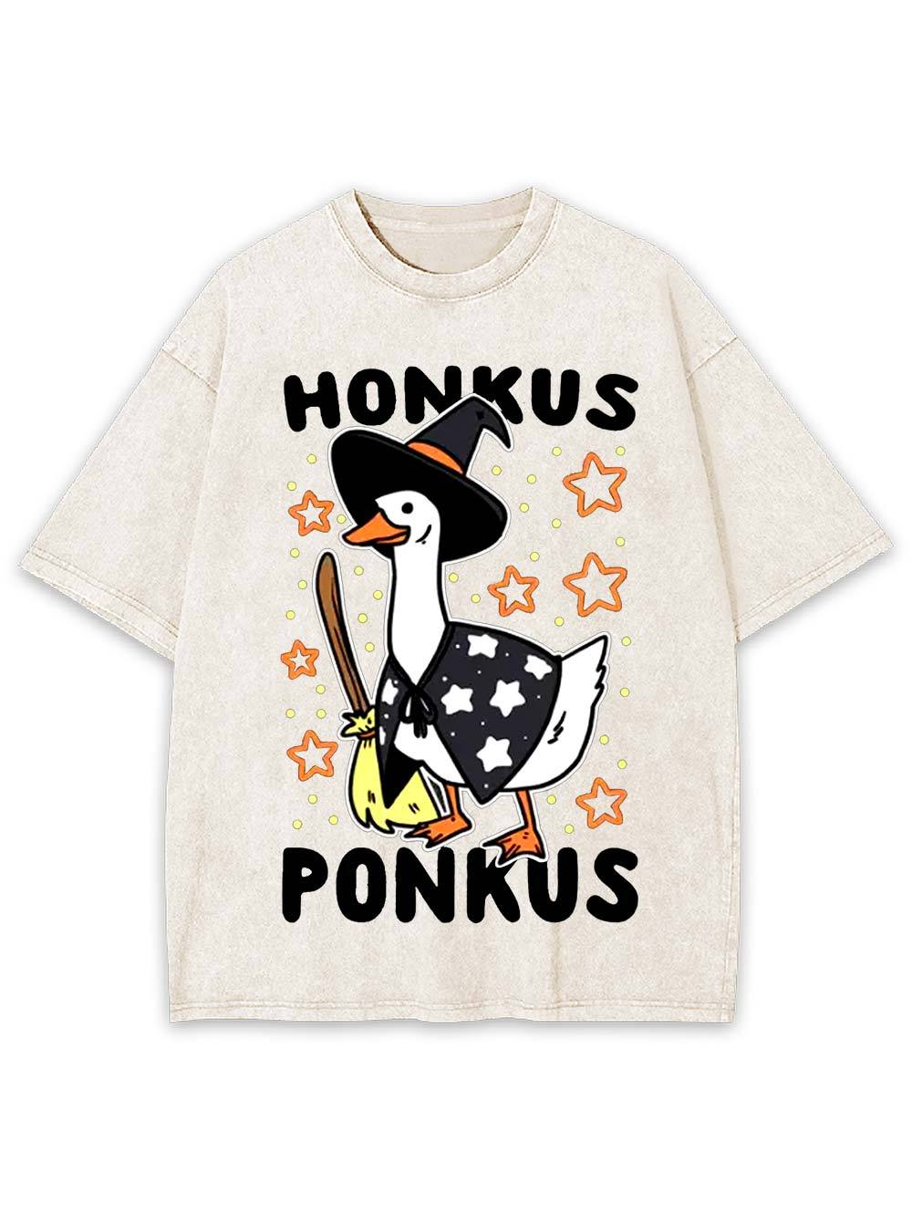 Honkus Ponkus Washed Tshirt