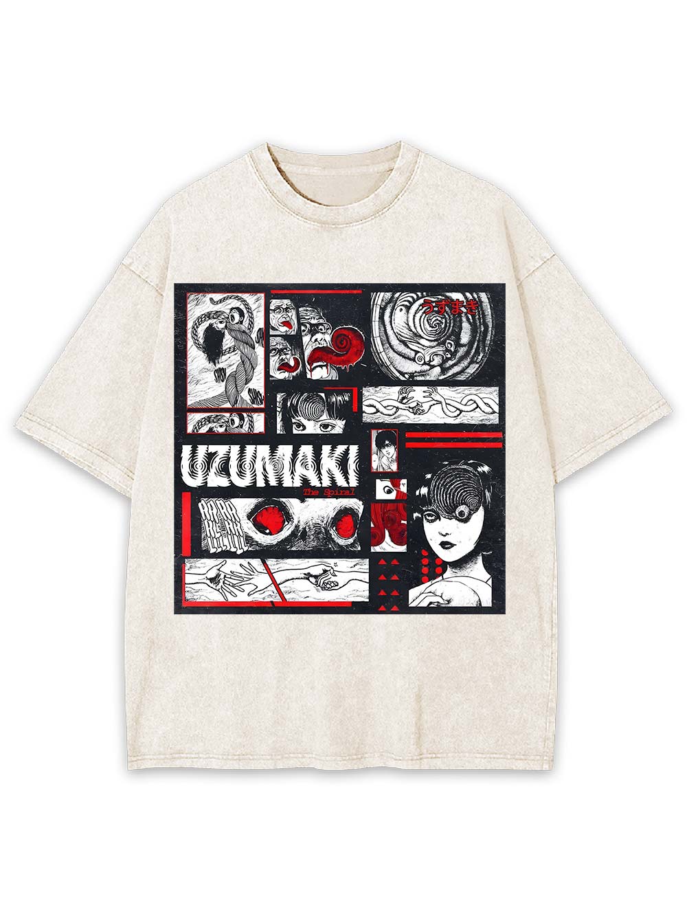 UZUMAKI WASHED TSHIRT