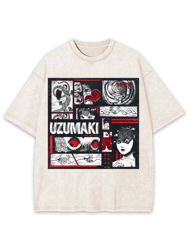 UZUMAKI WASHED TSHIRT