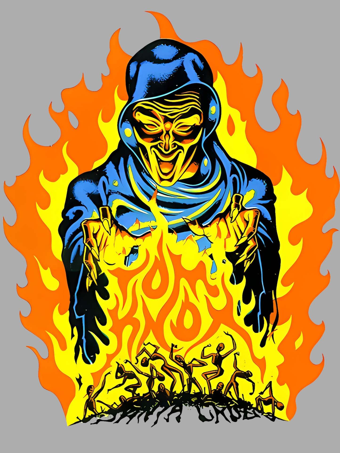 Master Of The Flames Washed Tshirt