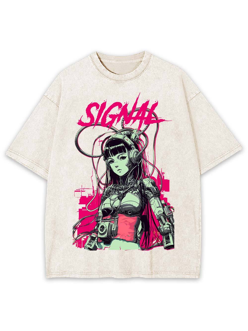 signal Washed Tshirt