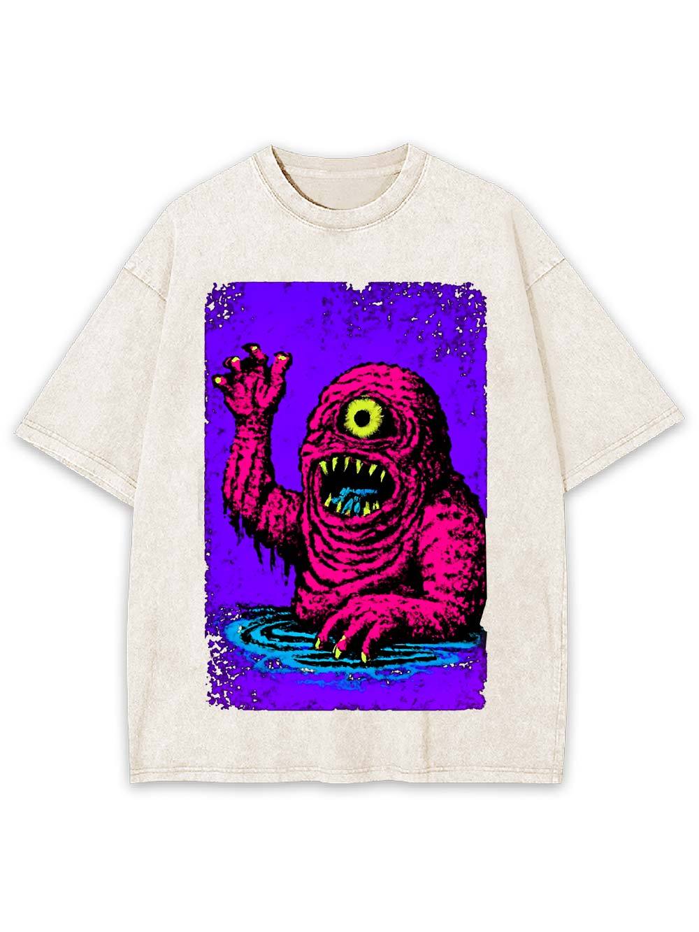 Cyclopean Terror Washed Tshirt