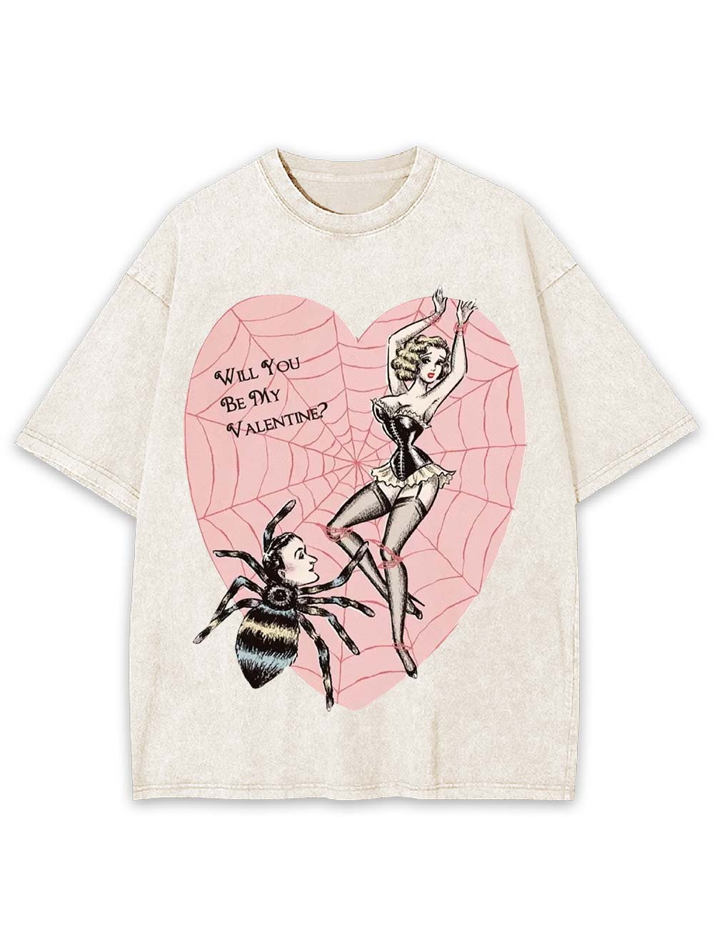 Web of Love Washed Tshirt