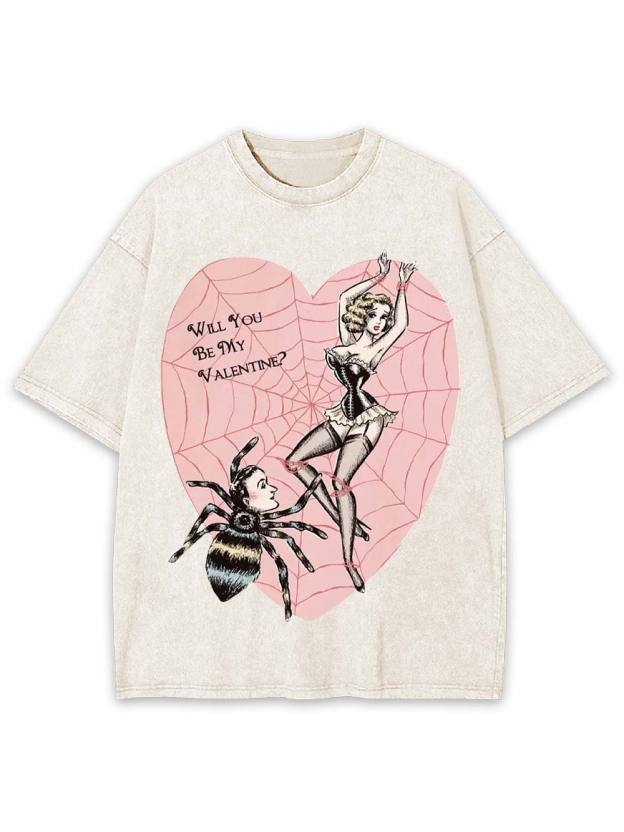 Web of Love Washed Tshirt
