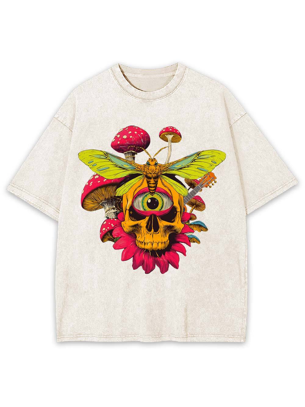 Psychedelic Visions Washed Tshirt