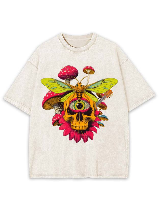 Psychedelic Visions Washed Tshirt
