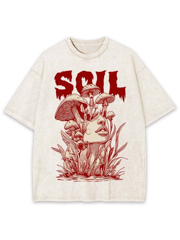 Soil and Growth Washed Tshirt