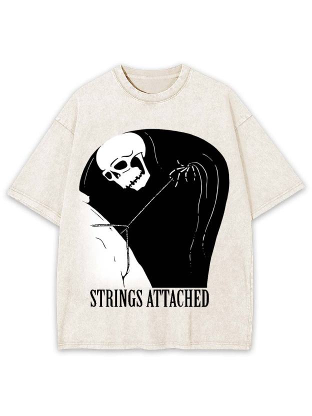 Strings Attached Washed Tshirt