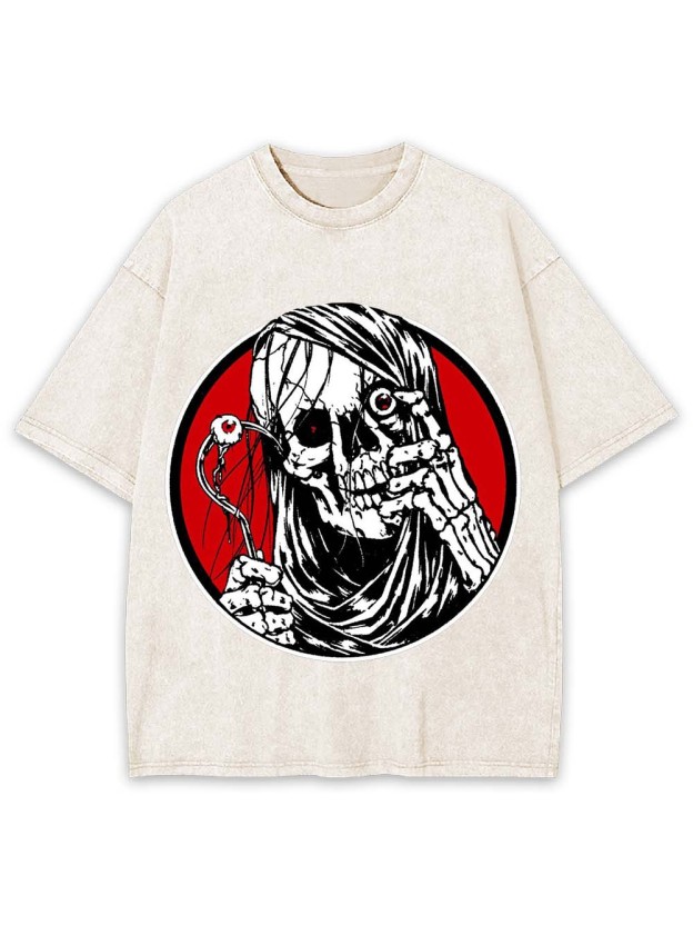THE EYE OF DEATH WASHED TSHIRT
