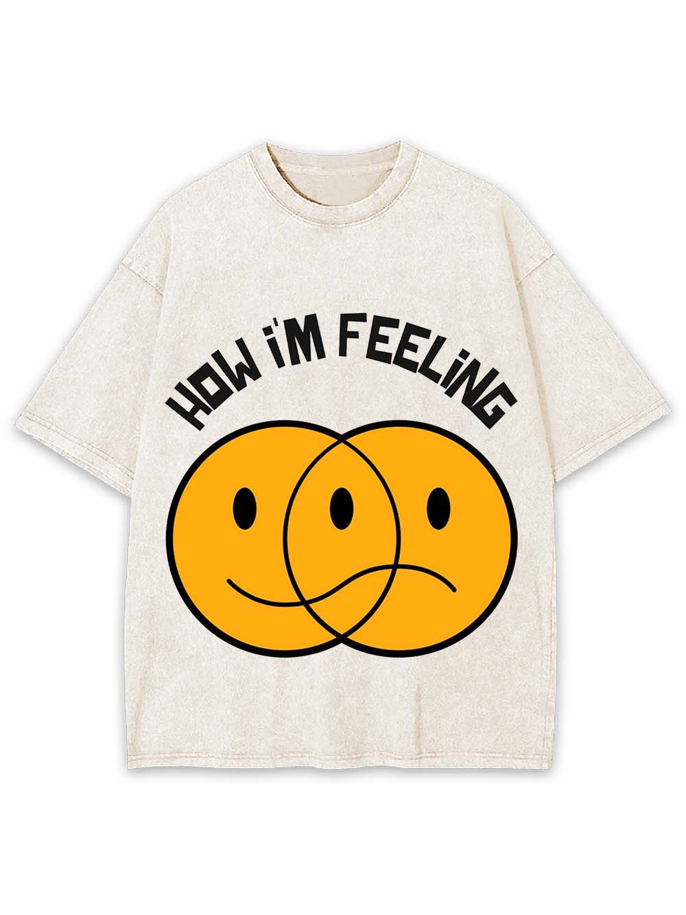 How I'm Feeling Washed Tshirt