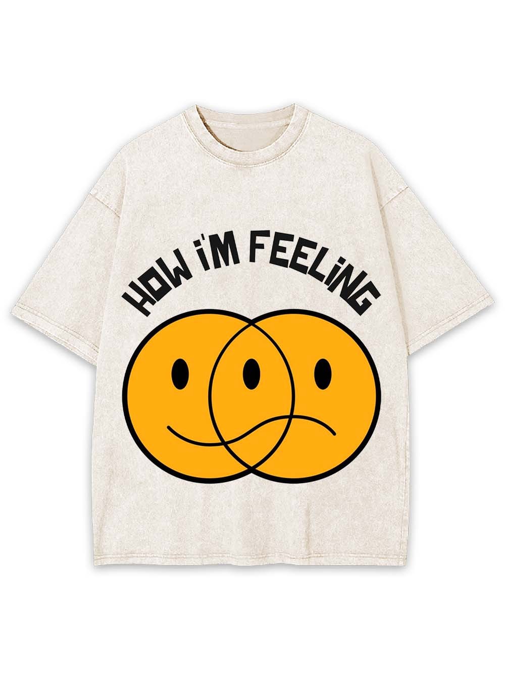 How I'm Feeling Washed Tshirt