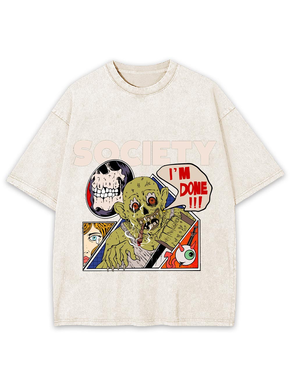 Society Washed Tshirt