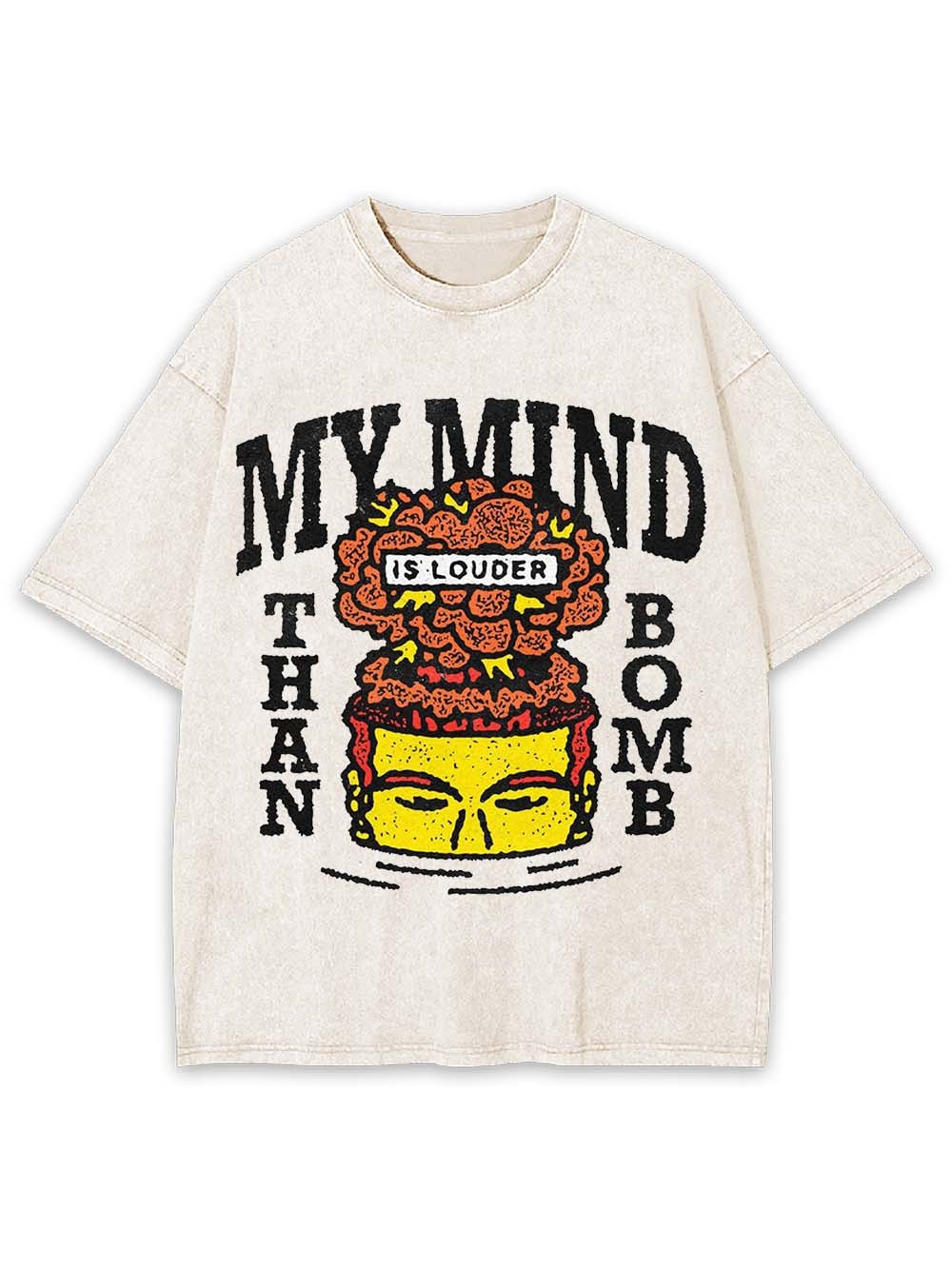 My Mind The Bomb Washed Tshirt