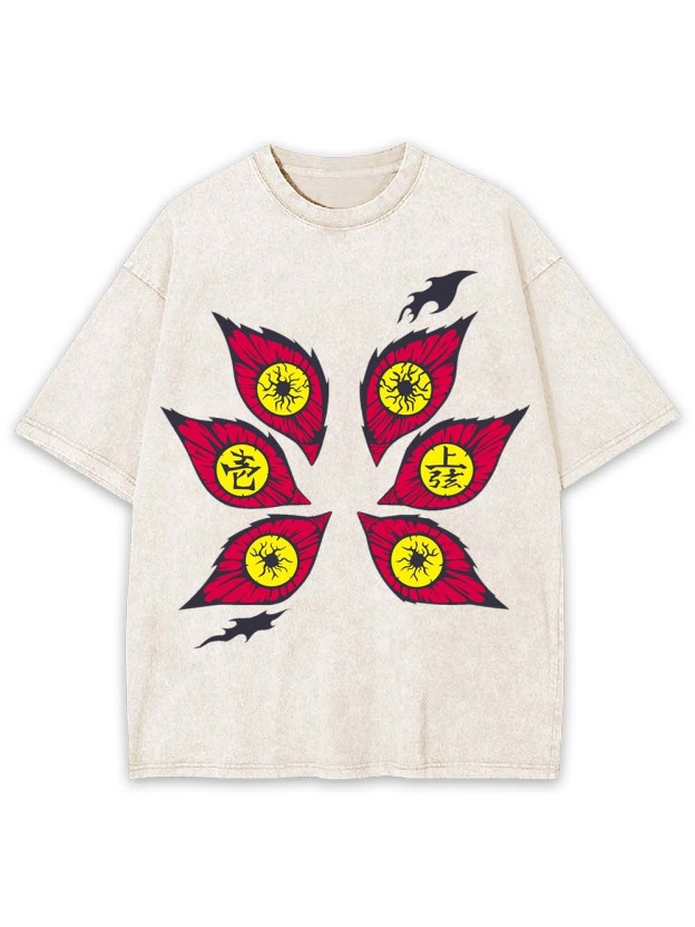 Fiery Eyes of Power Washed Tshirt