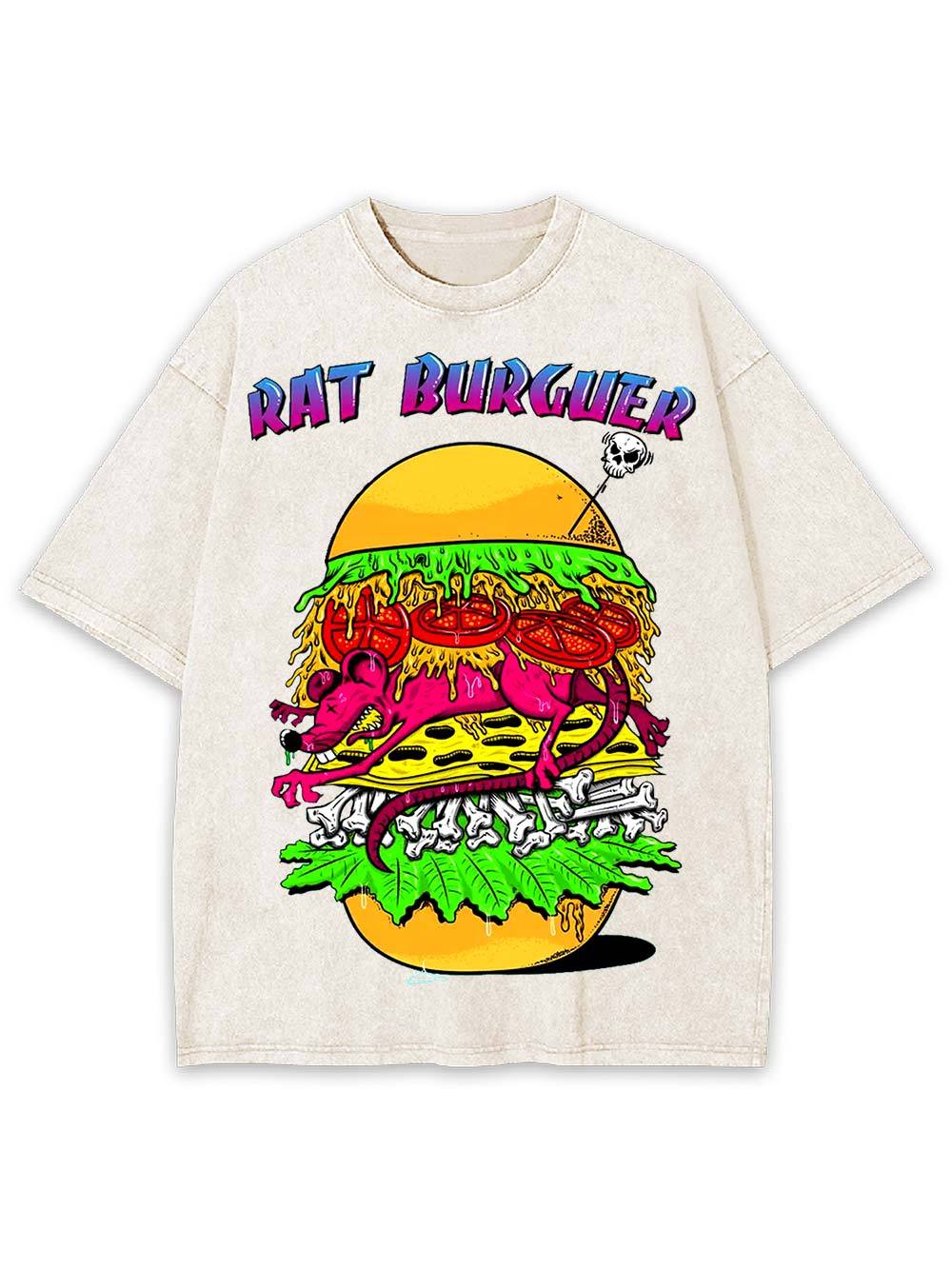 Rat Burger Washed Tshirt