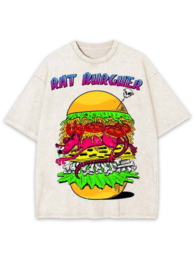 Rat Burger Washed Tshirt