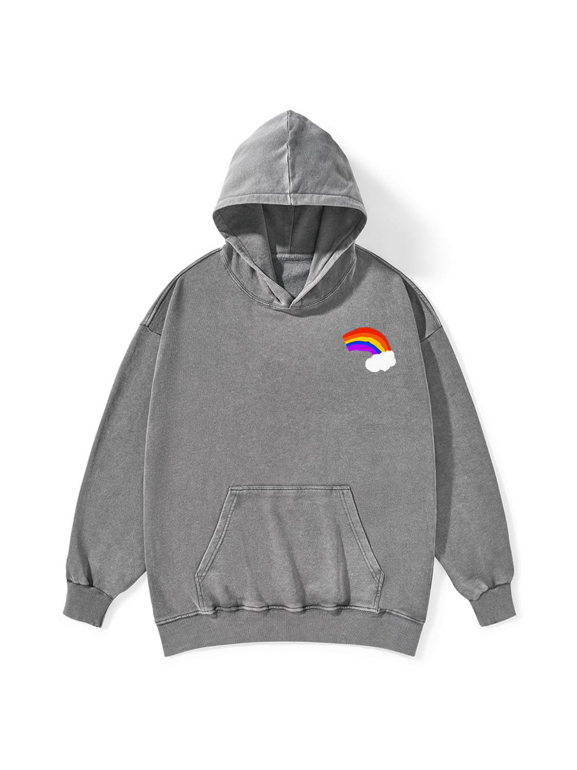 Death Is Coming Washed Hoodie