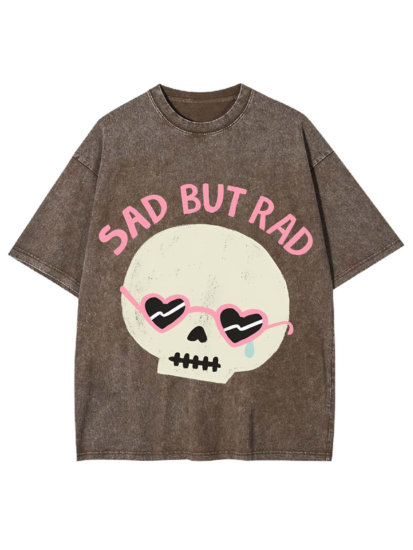 Sad But Rad Washed Tshirt