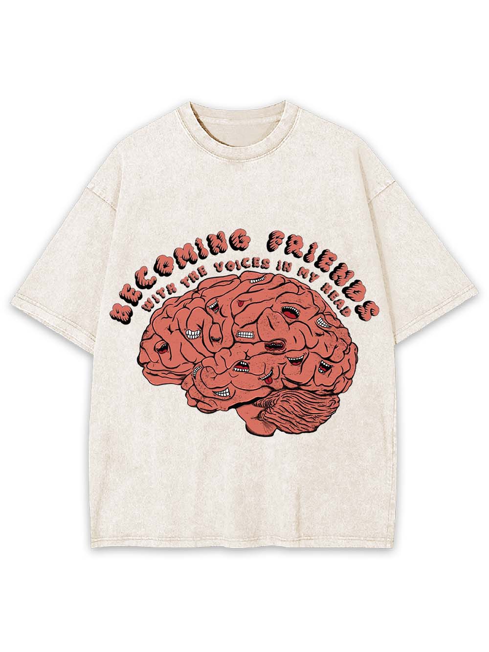 EMBRACING INNER CHAOS WASHED TSHIRT