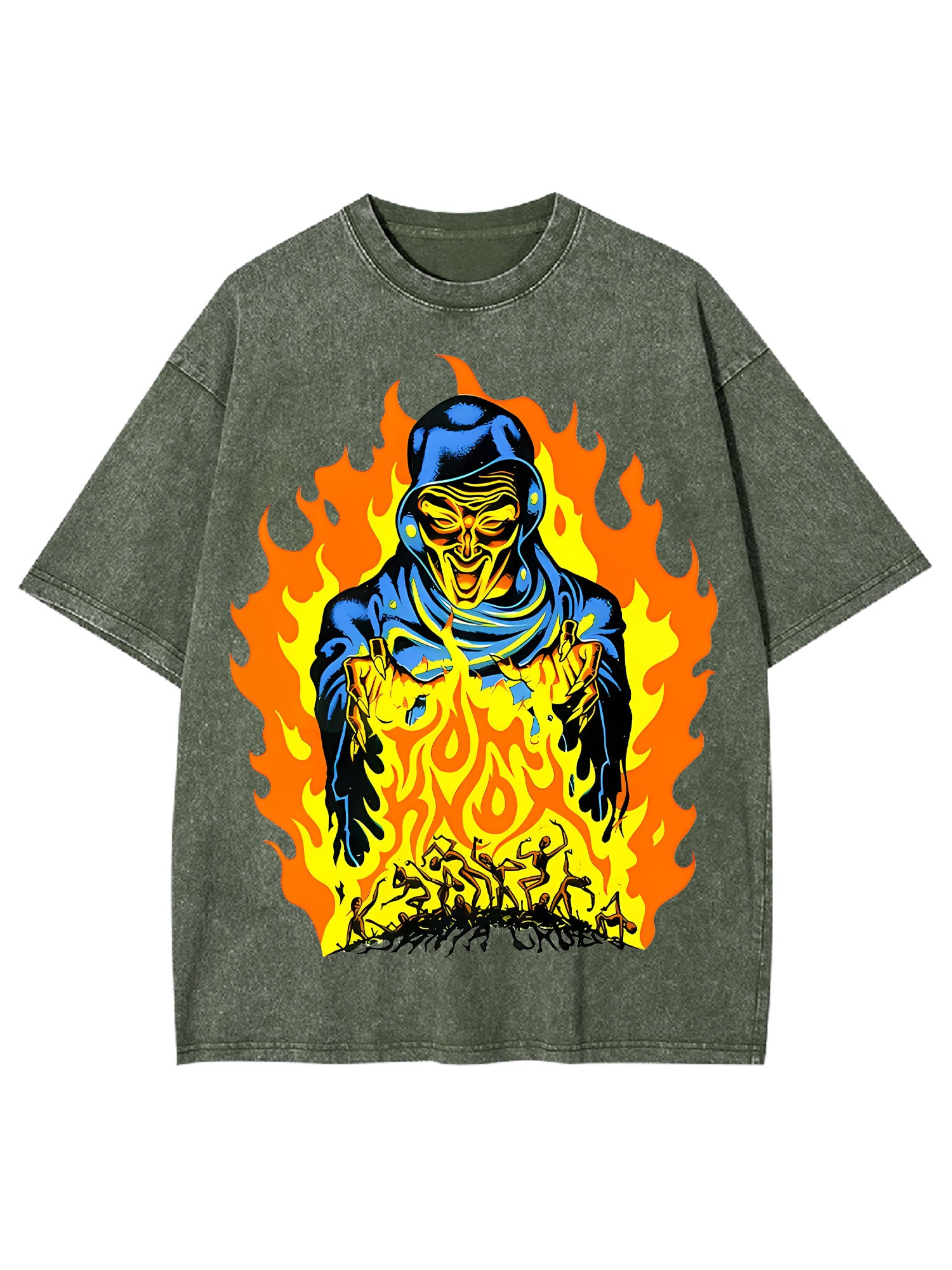 Master Of The Flames Washed Tshirt