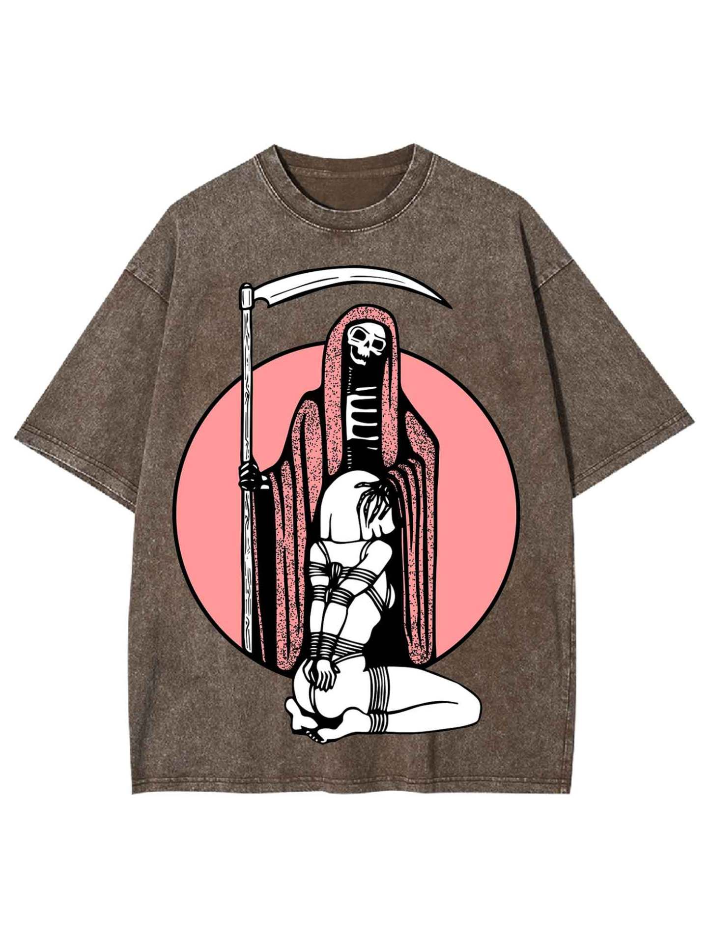 Death And Bound Washed Tshirt