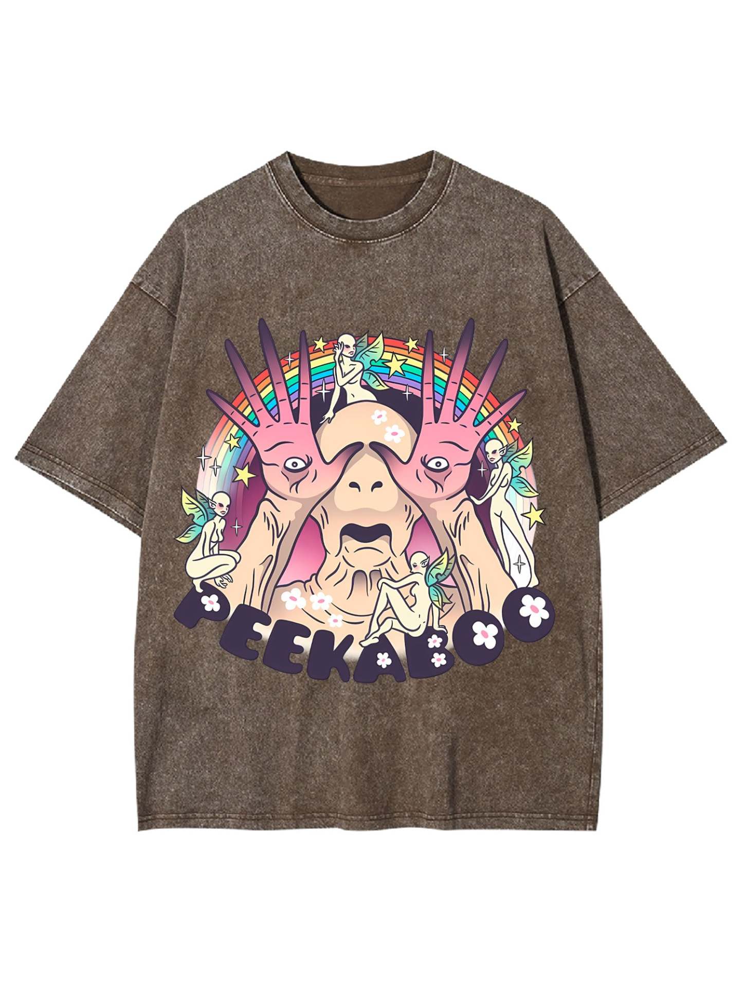 Peekaboo Washed Tshirt