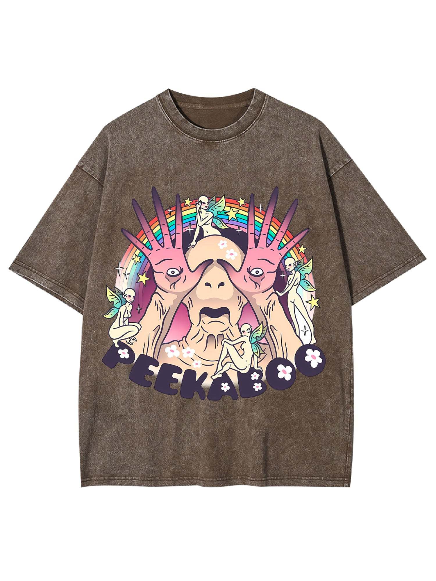 Peekaboo Washed Tshirt