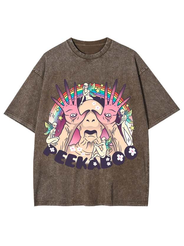 Peekaboo Washed Tshirt