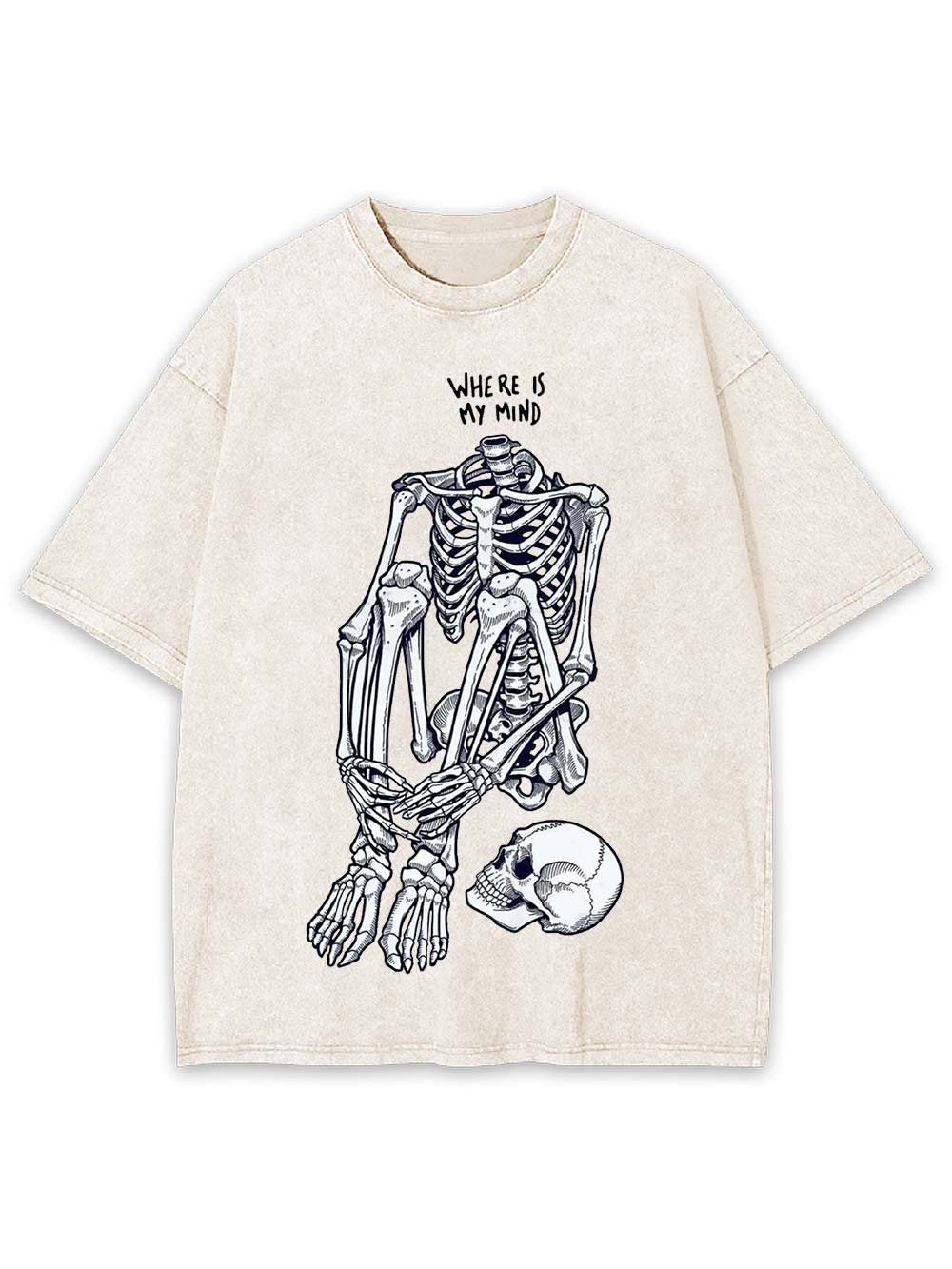 Where Is My Mind Washed Tshirt