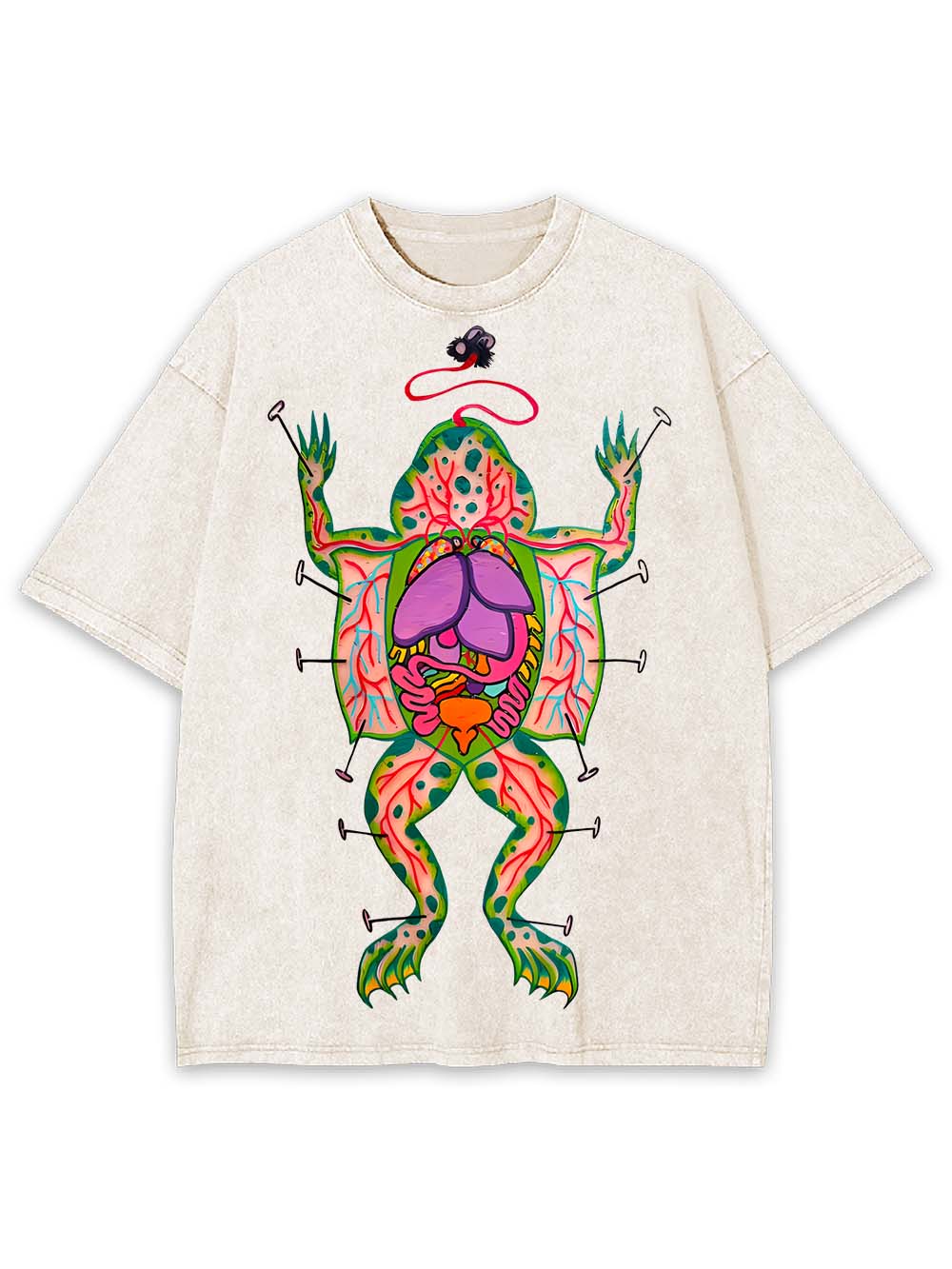 DISSECTED VITALITY WASHED TSHIRT