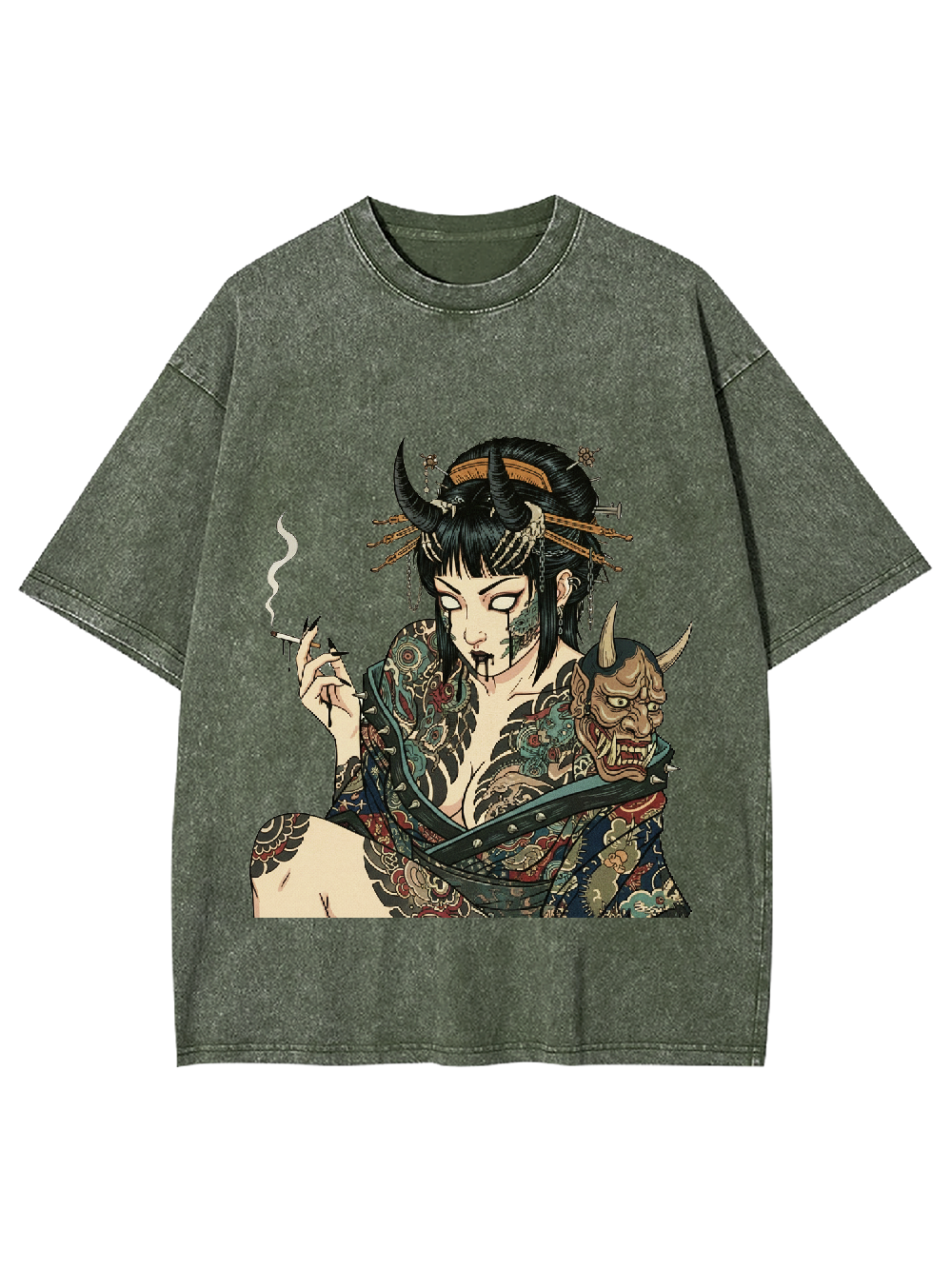 Hellfire Elegance Washed Tshirt