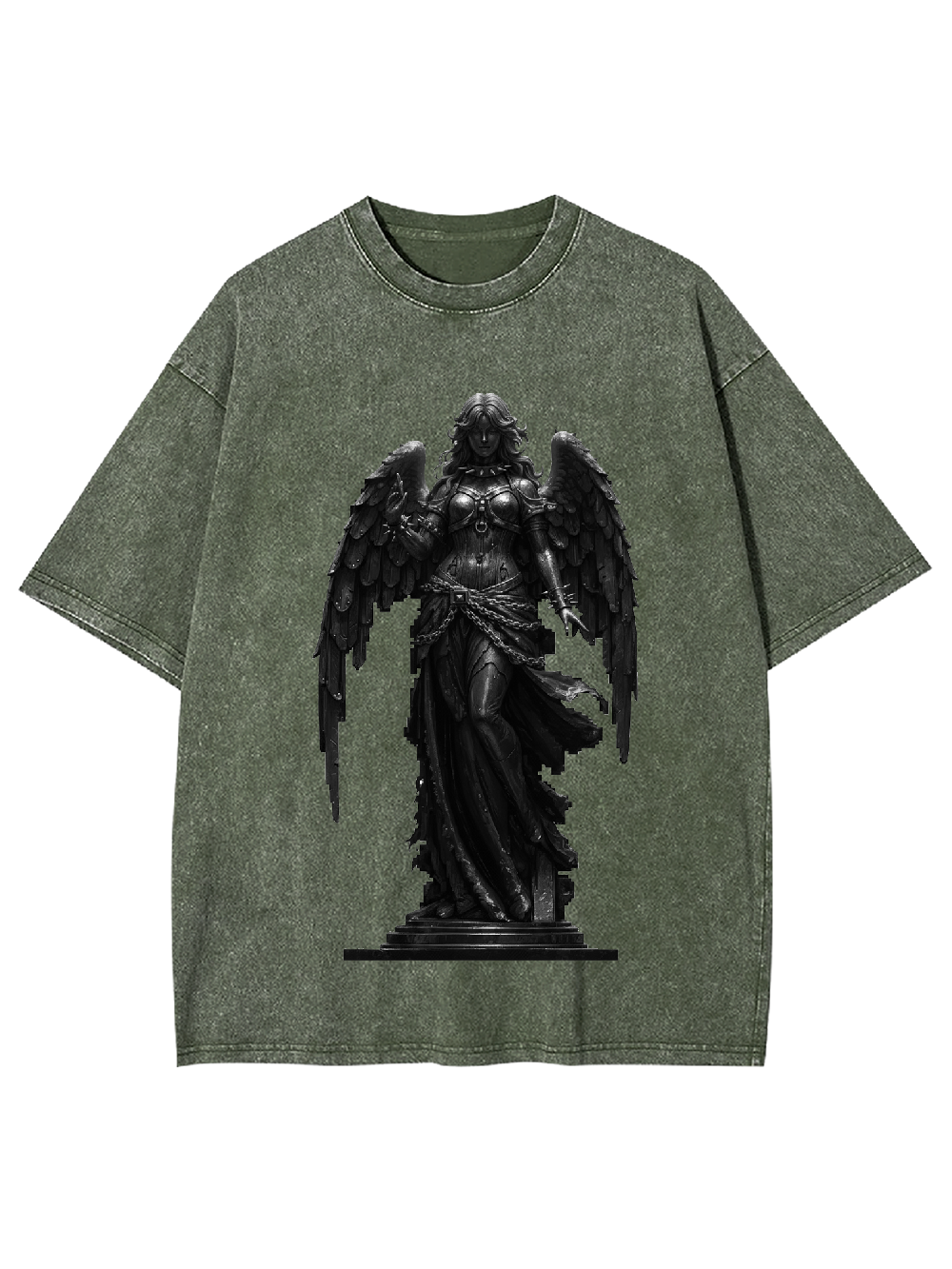Statue of Dread Washed Tshirt