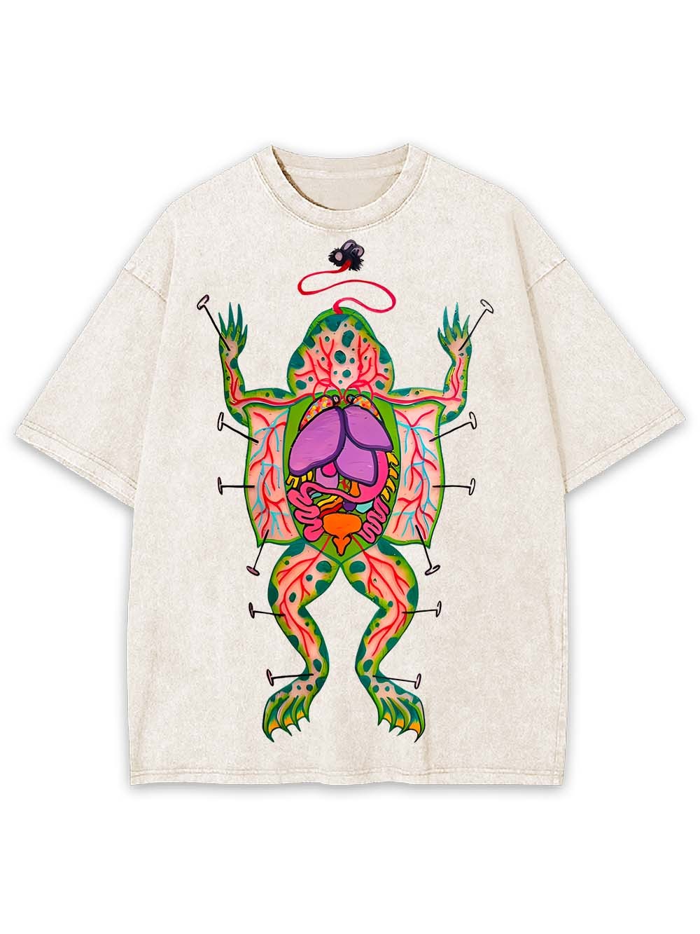 DISSECTED VITALITY WASHED TSHIRT