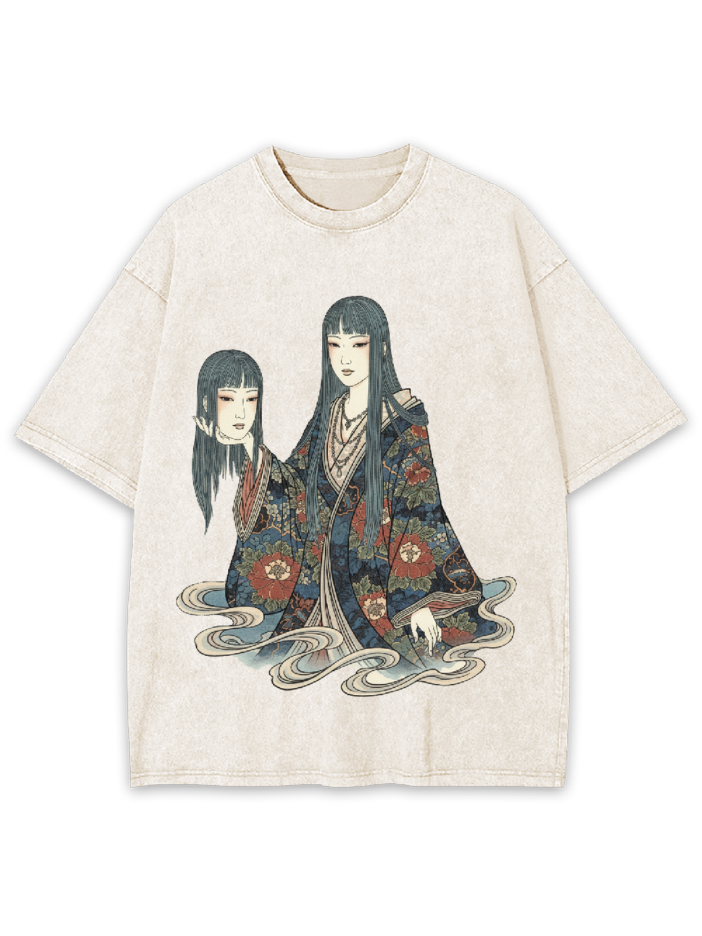 Dual-Faced Phantom Washed Tshirt