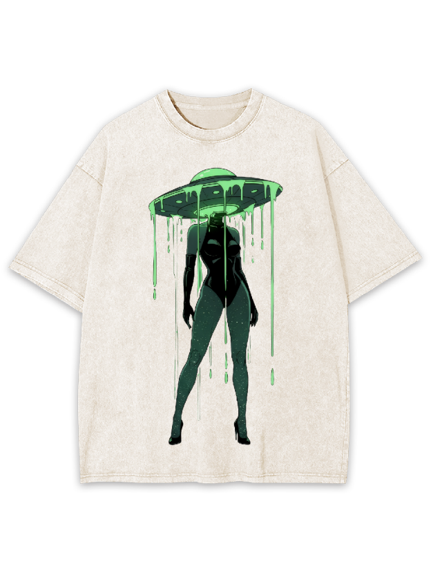 Alien Enchantress Washed Tshirt