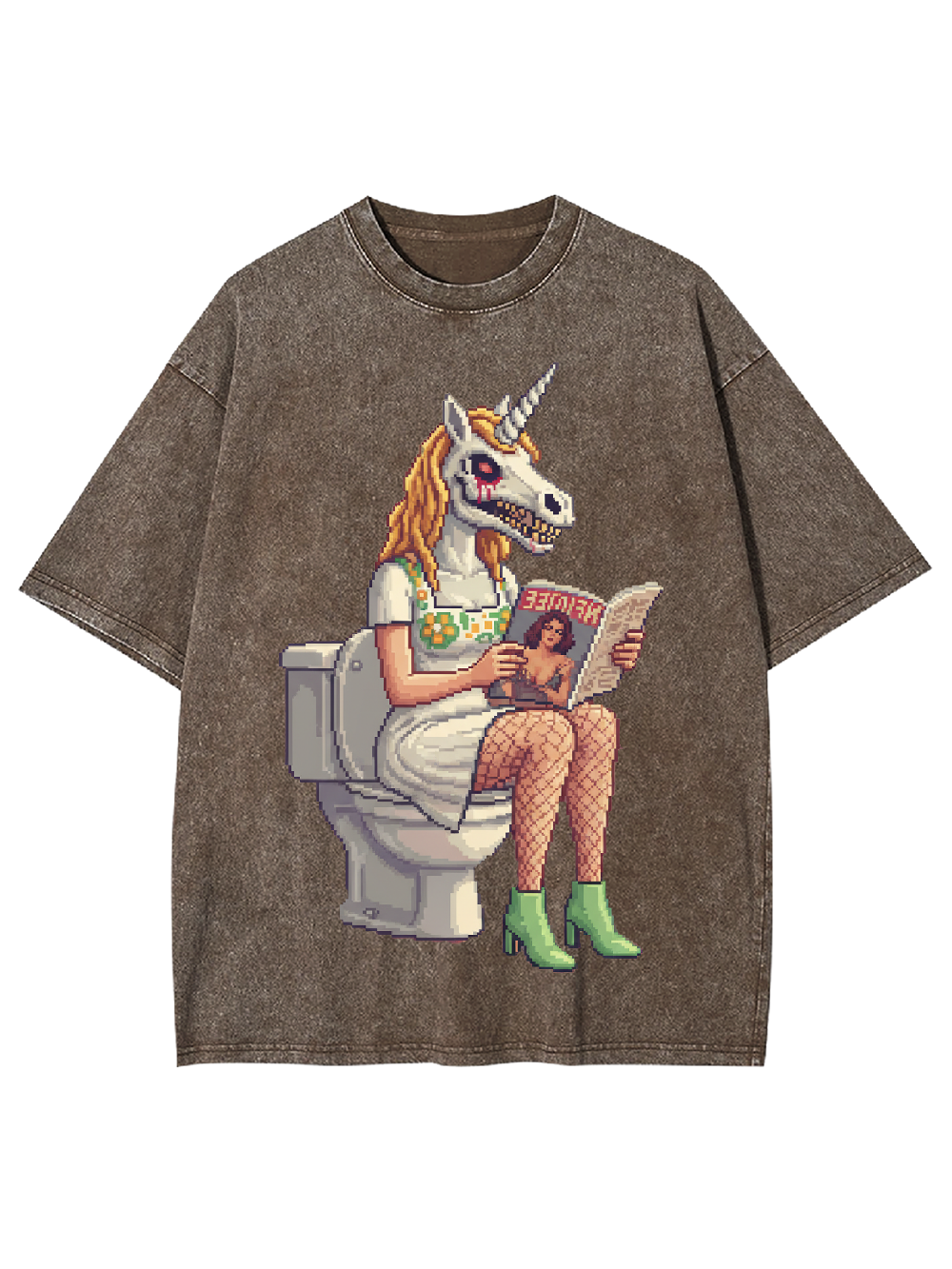 Unicorn Oddity Washed Tshirt