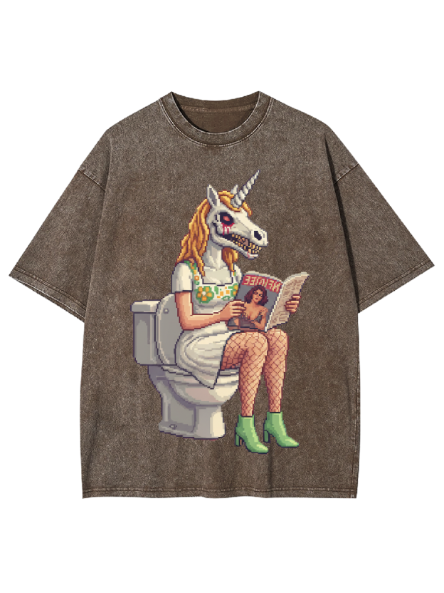 Unicorn Oddity Washed Tshirt