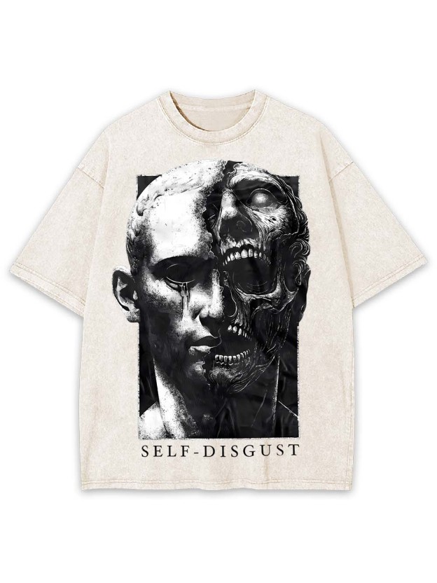 Self-Disgust Washed Tshirt