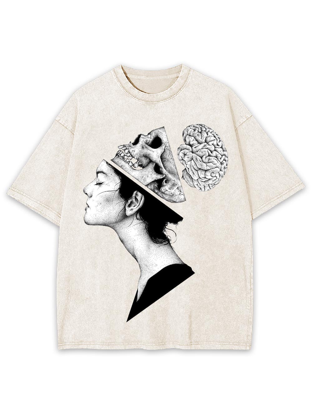 Thoughts Exposed Washed Tshirt