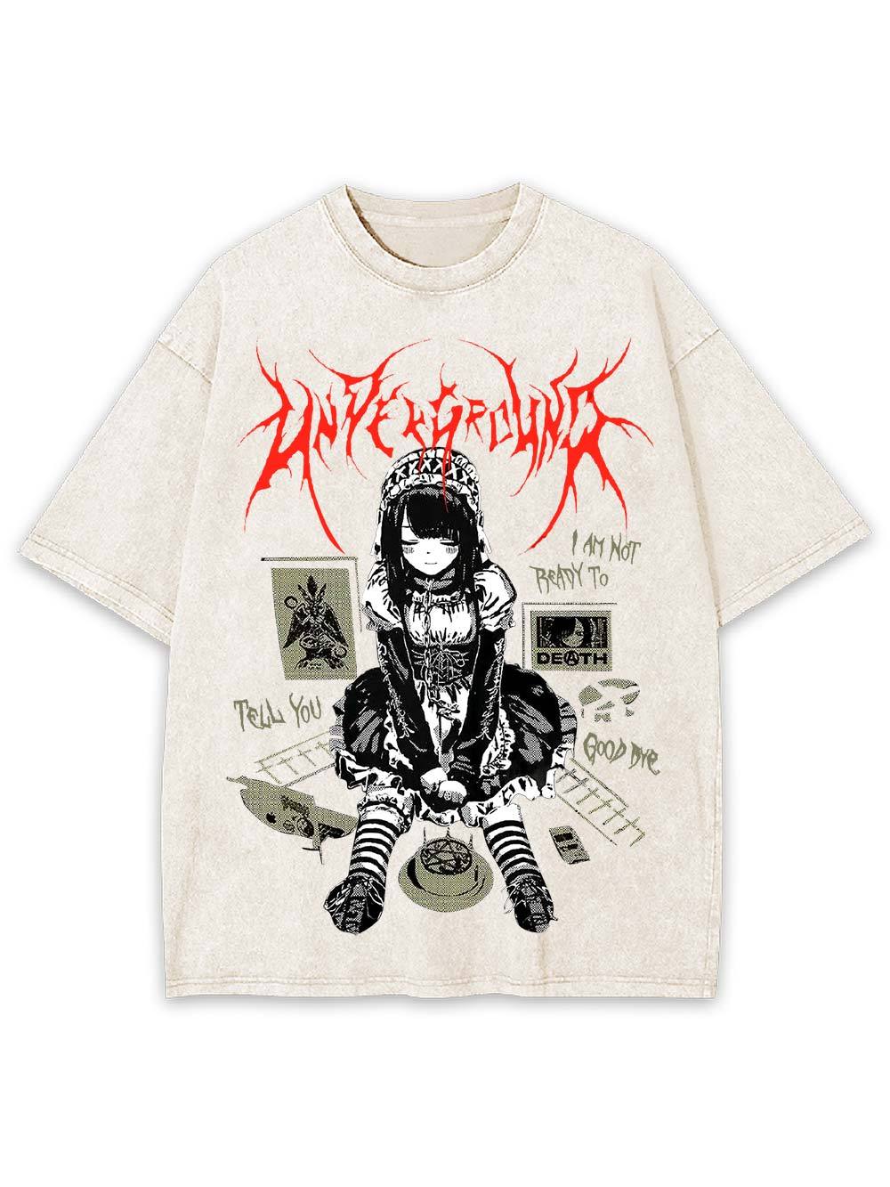 Not Ready to Say Goodbye Washed Tshirt