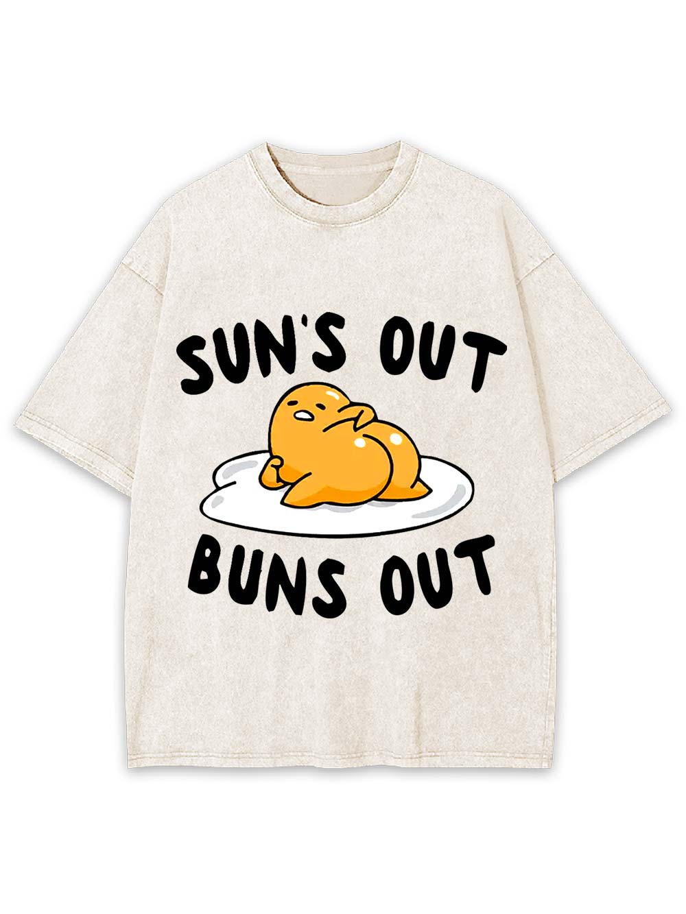 Sun's Out   Buns Out   Washed Tshirt