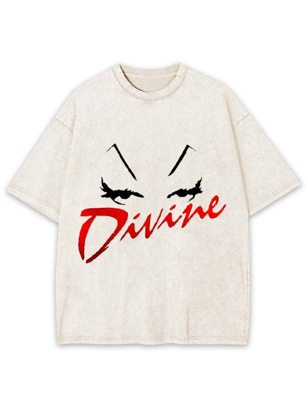 Divine Gaze Washed Tshirt