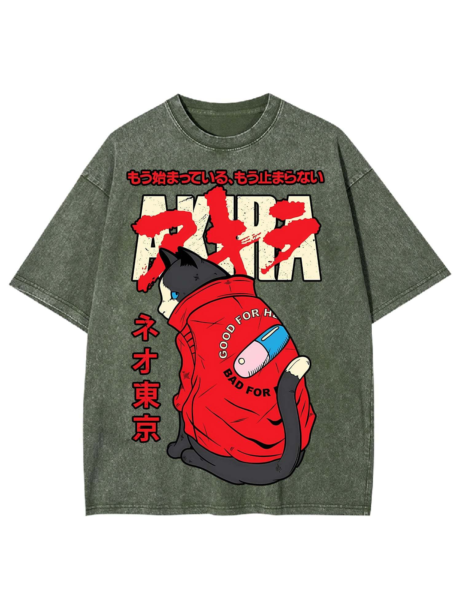 Akira Washed Tshirt