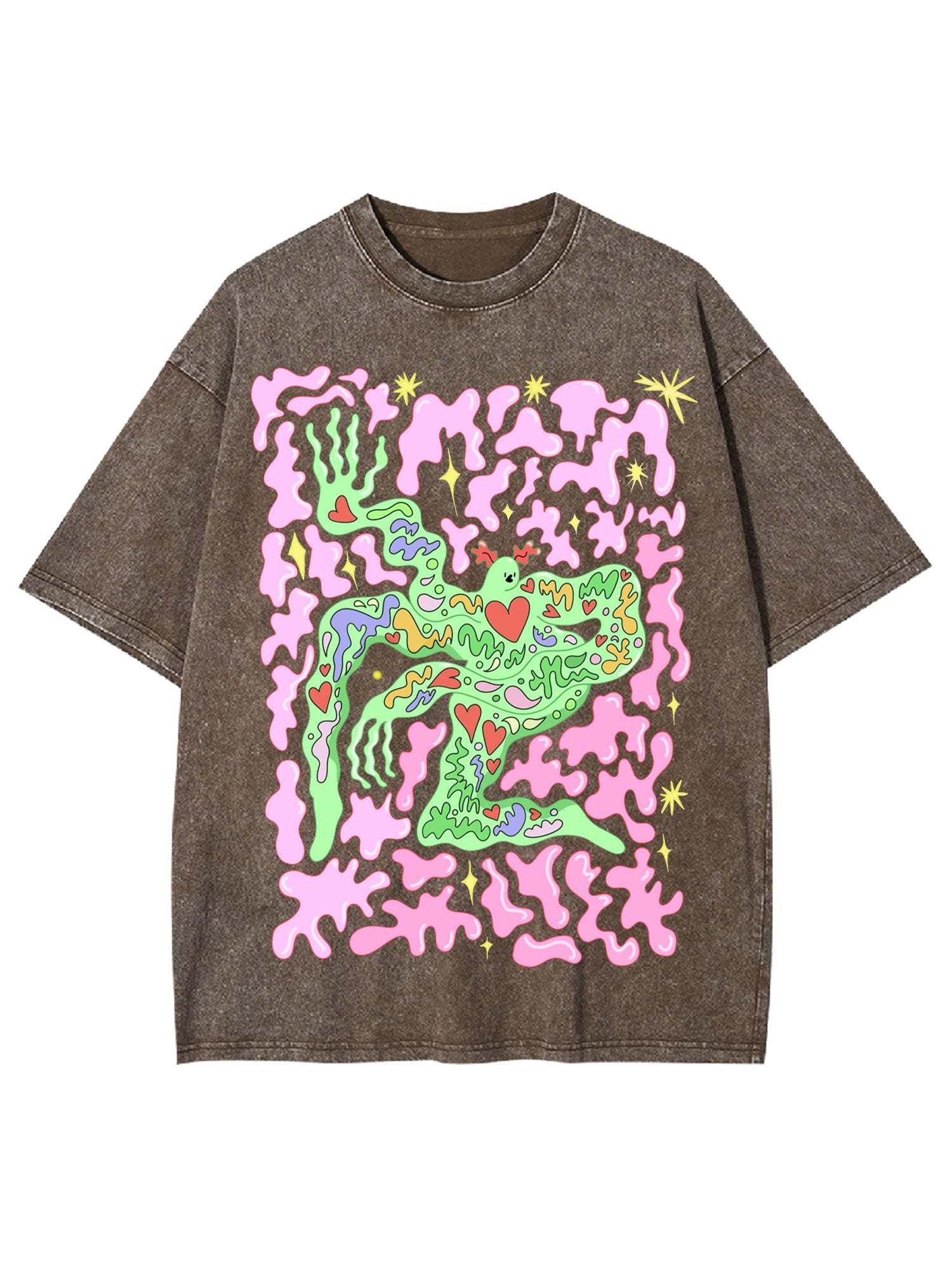 Groovy Dance Guy Washed Tshirt