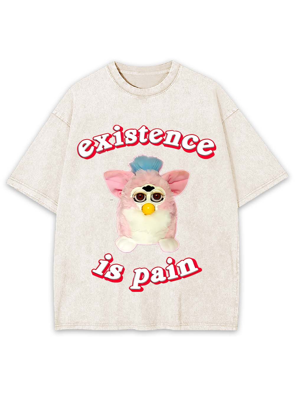 Existence Is Pain Washed Tshirt