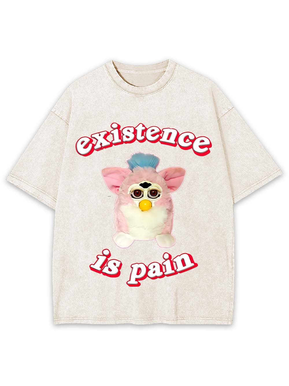 Existence Is Pain Washed Tshirt