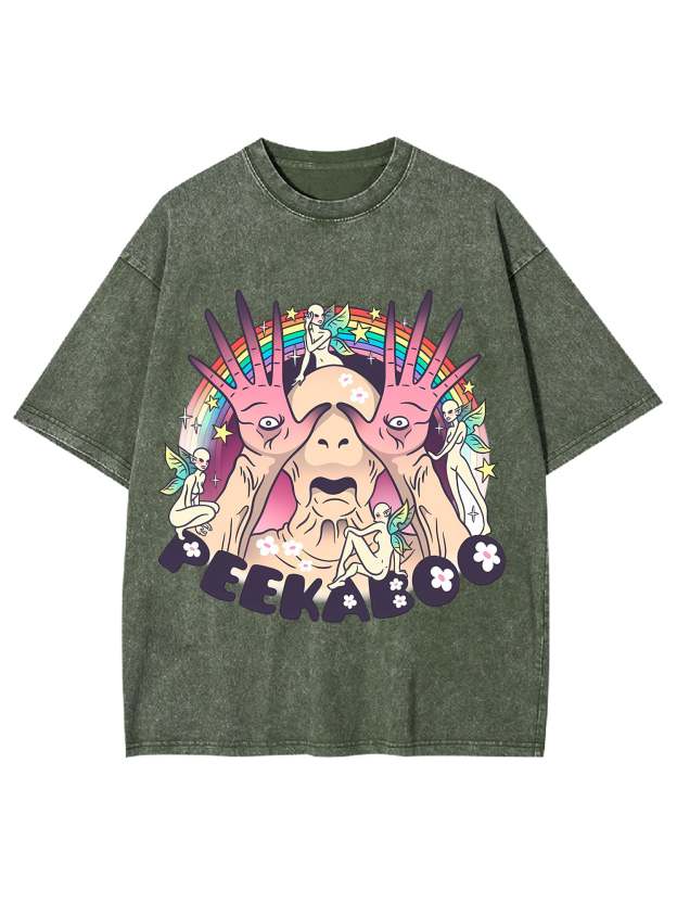 Peekaboo Washed Tshirt