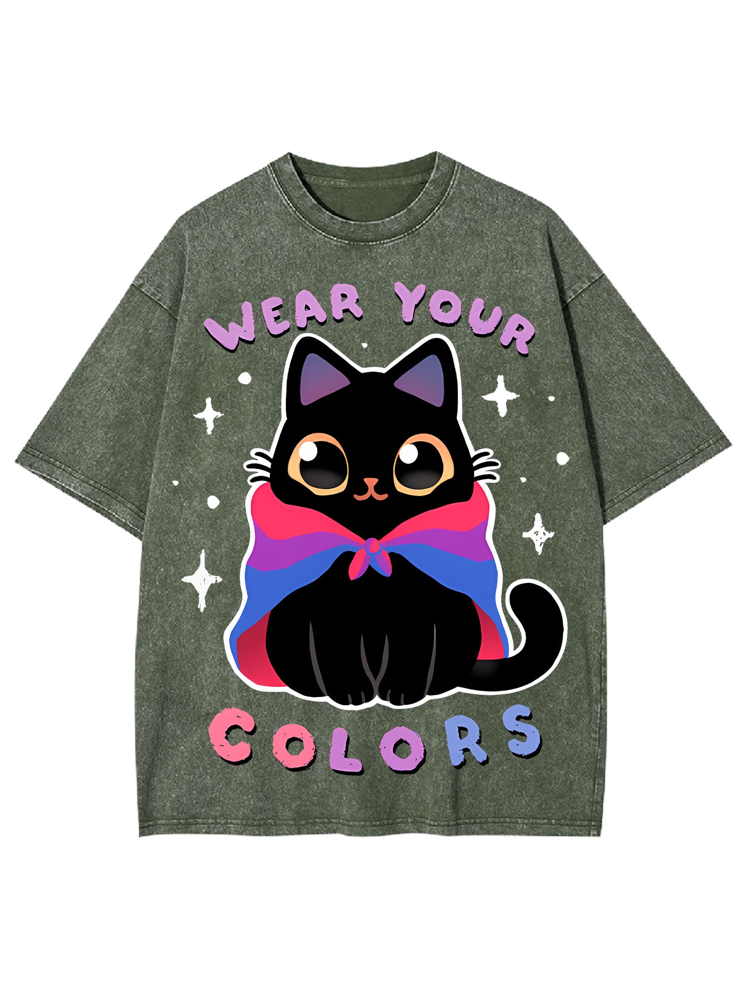 Wear Your Colors Washed Tshirt